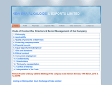 Tablet Screenshot of neweraltd.com